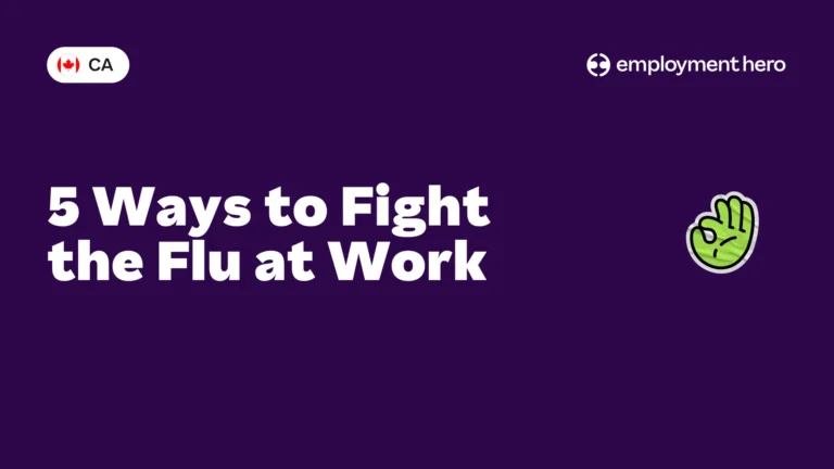 5 Ways to Fight the Flu at Work