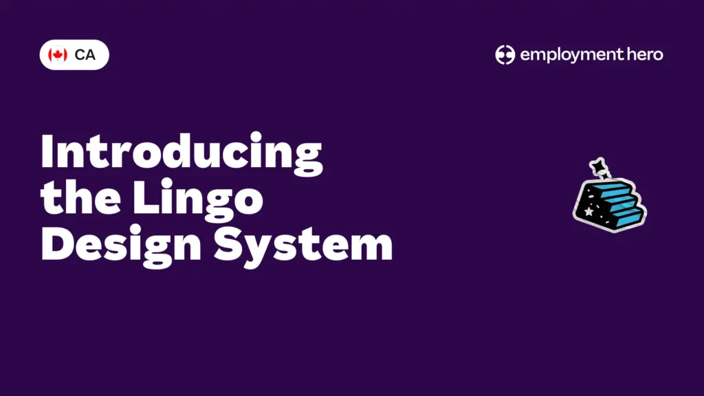 Introducing the Lingo Design System