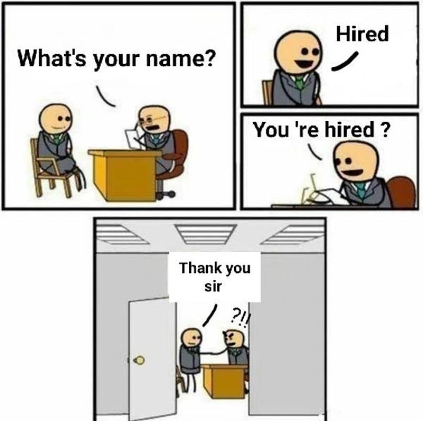 Hiring Comic