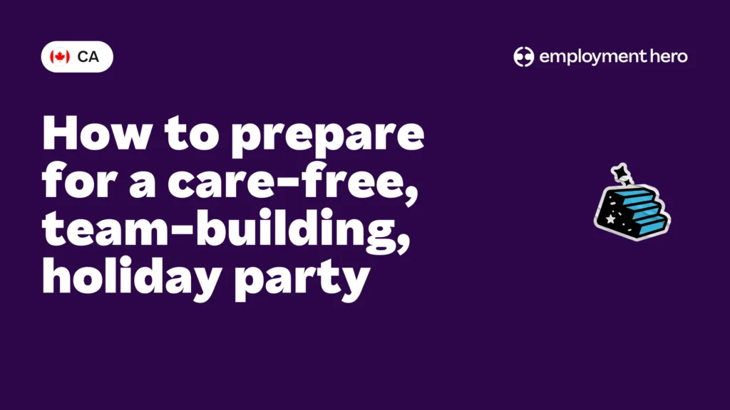 How to prepare for a care-free, team-building, holiday party