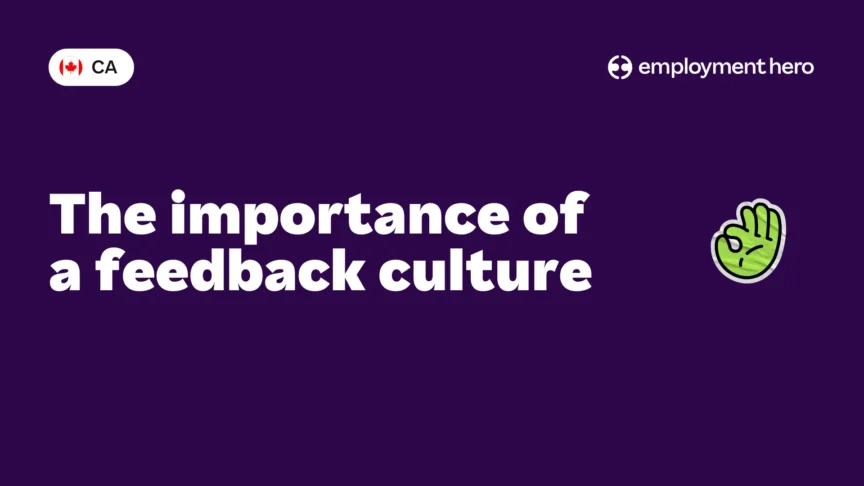 The importance of a feedback culture