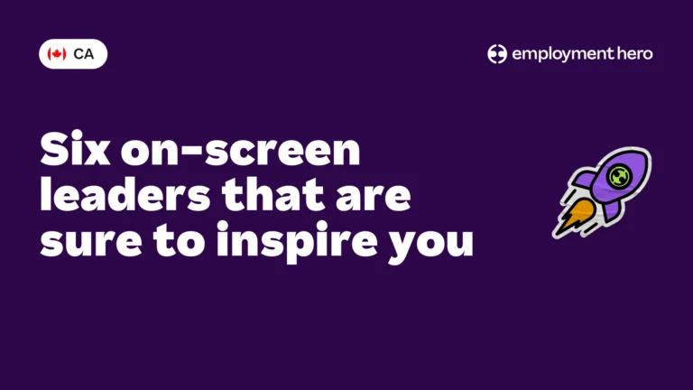 Six on-screen leaders that are sure to inspire you
