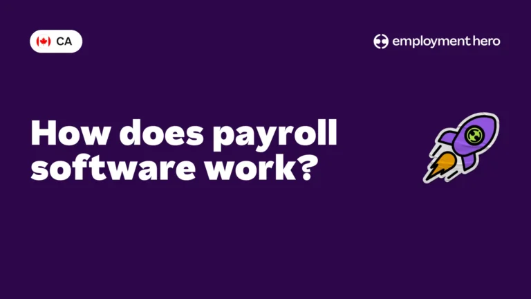 How does payroll software work?