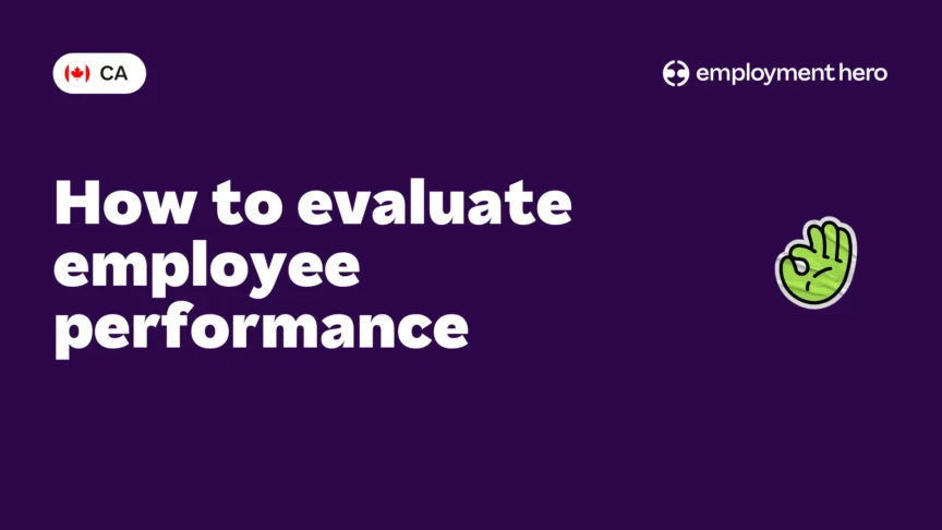 How to evaluate employee performance