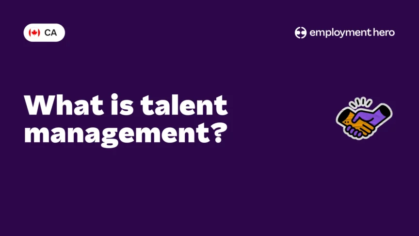 What is talent management?