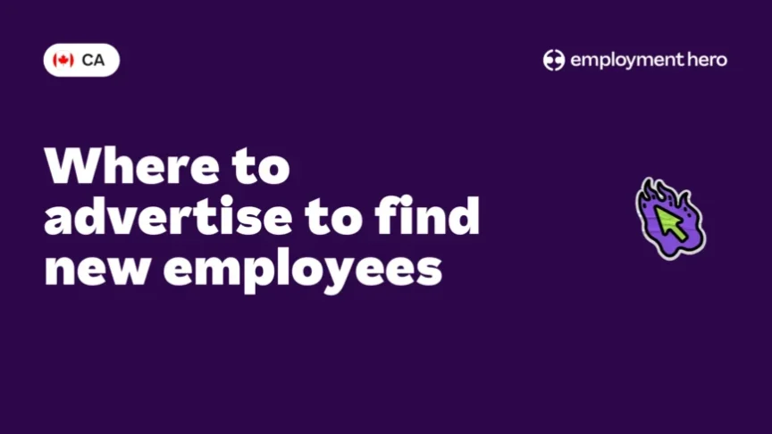 Where to advertise to find new employees