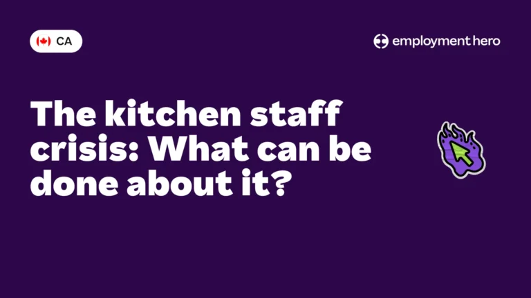 The kitchen staff crisis: What can be done about it?