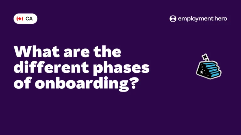 What are the different phases of onboarding?