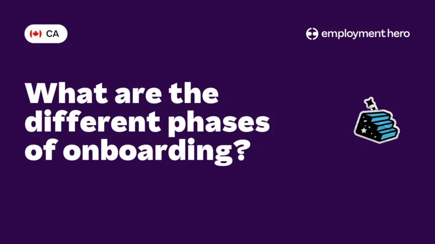 What are the different phases of onboarding?