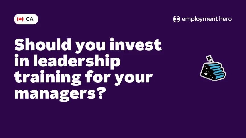 ‍Should you invest in leadership training for your managers?
