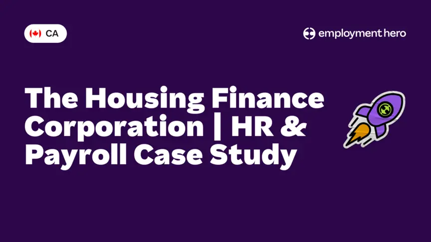 The housing finance corporation case study banner.