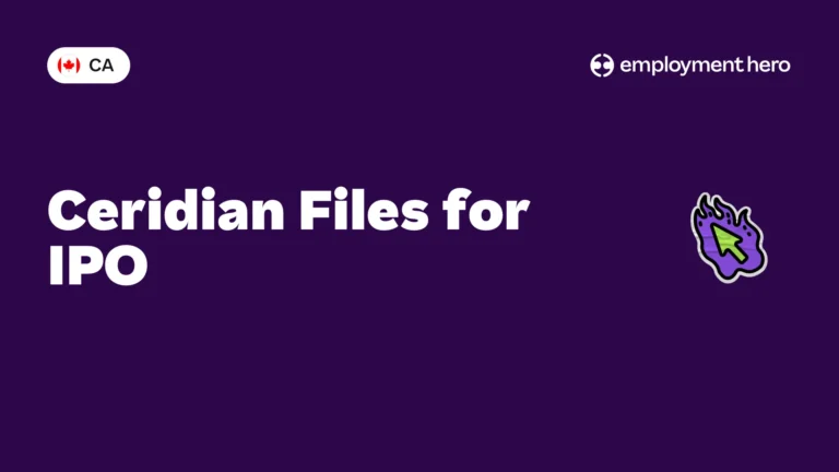 Ceridian Files for IPO
