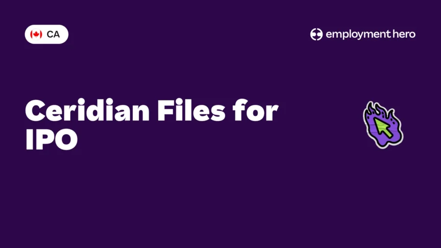 Ceridian Files for IPO