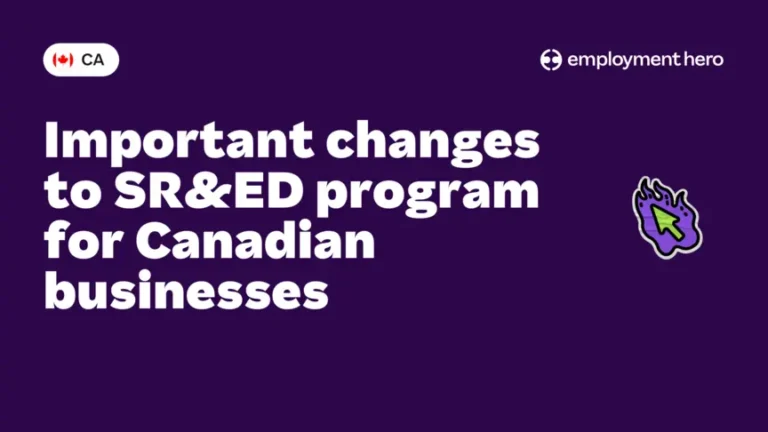Important changes to SR&ED program for Canadian businesses