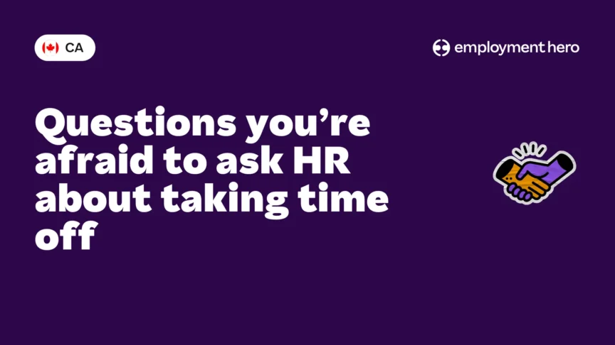 Questions you’re afraid to ask HR about taking time off