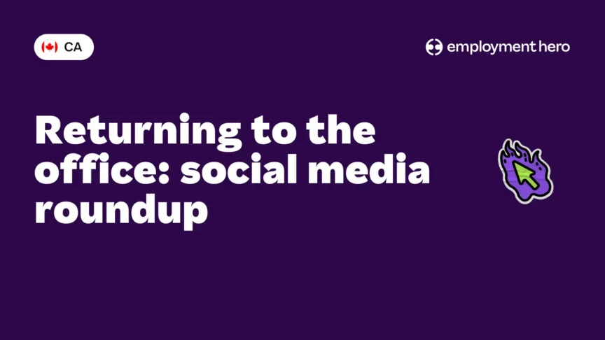 Returning to the office: social media roundup