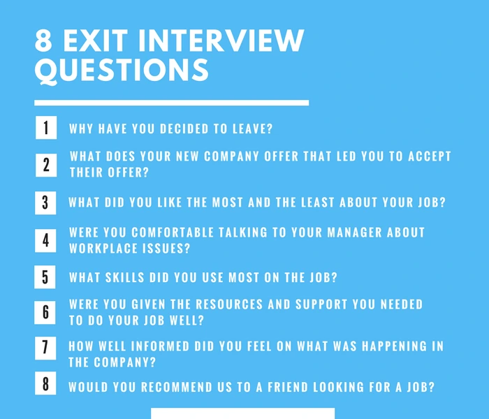 exit interview questions