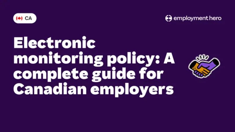 Electronic monitoring policy: A complete guide for Canadian employers