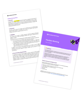 Flexible work Arrangements Policy Template & Guide
