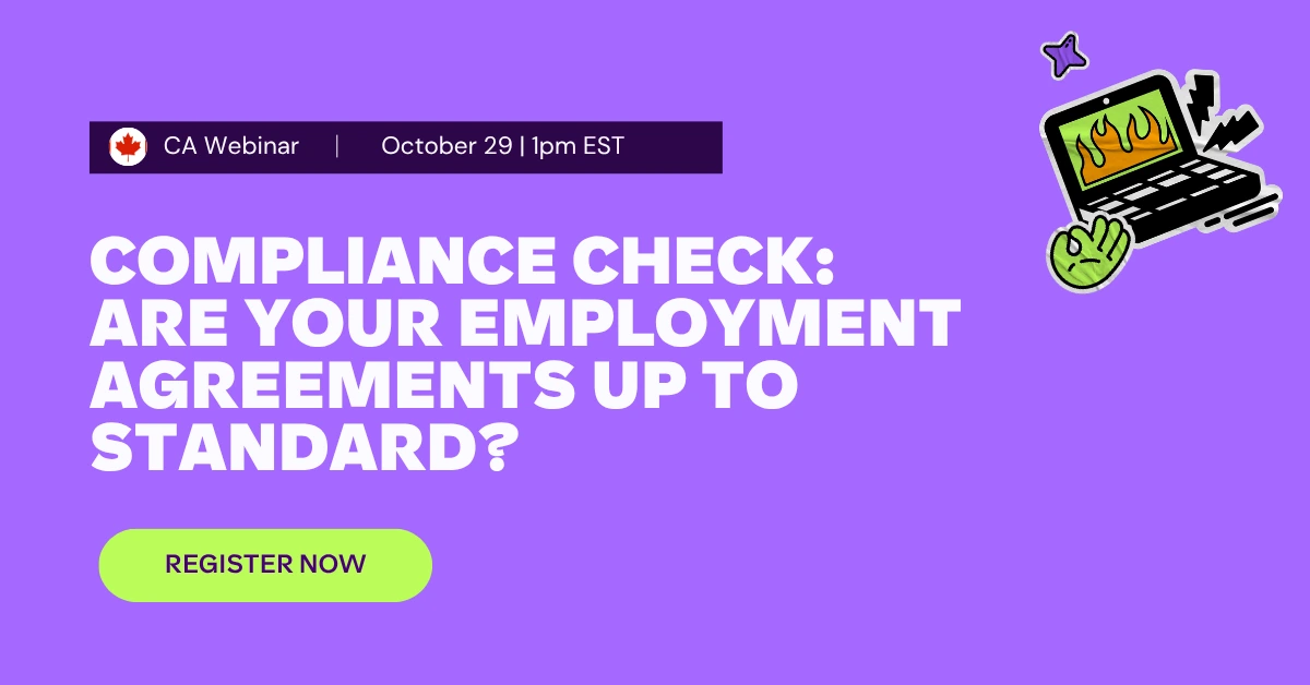 Compliance Check: Are Your Employment Agreements Up to Standard?
