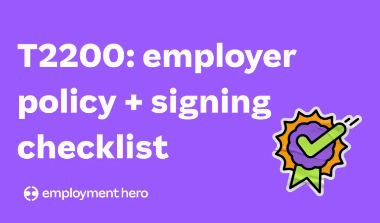 T2200 employer policy: The no-nonsense guide for Canadian businesses
