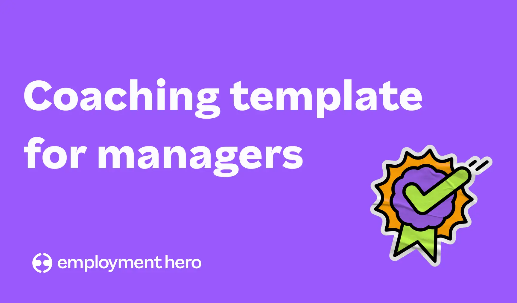 Employee coaching plan template [Free download]