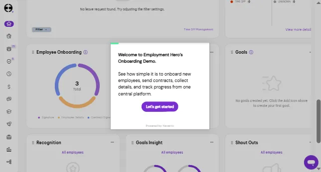 Onboarding demo