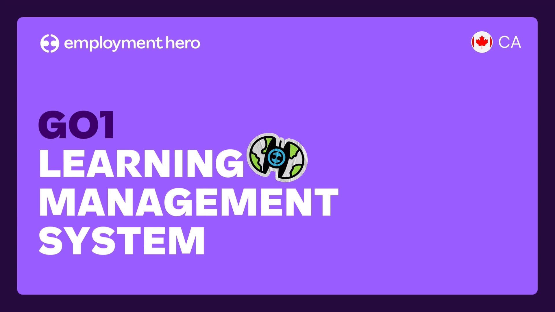 Learning management system demo