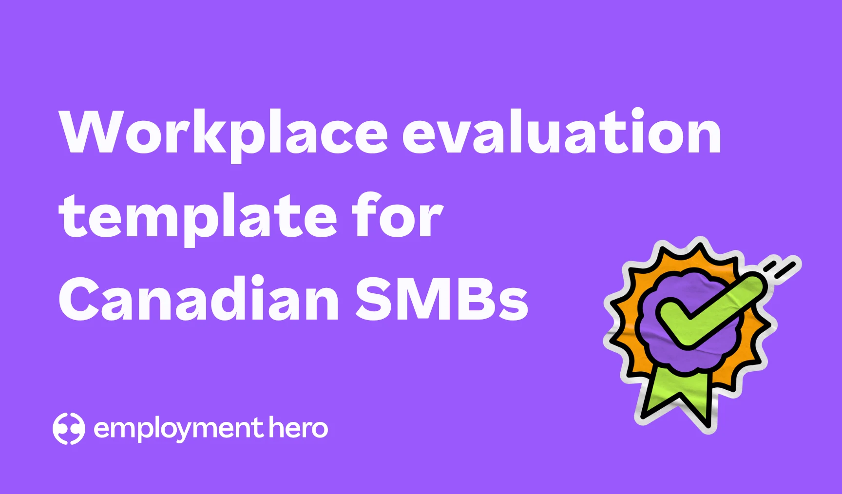 Workplace evaluation template: performance reviews