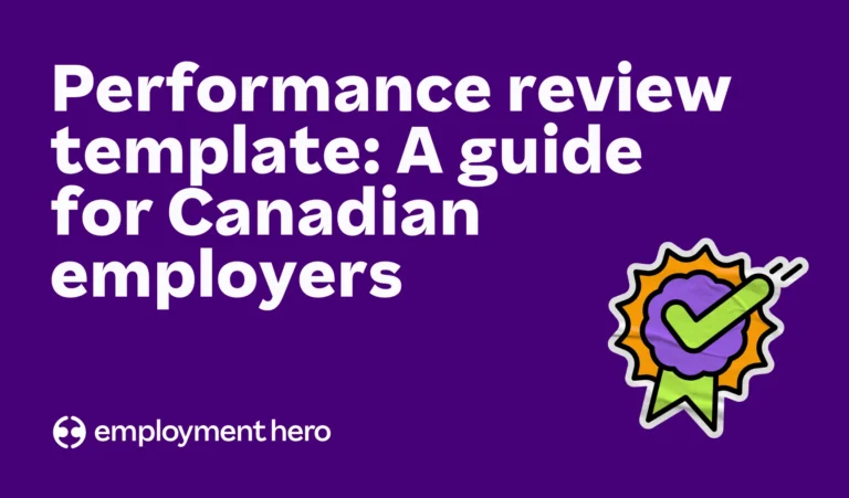 Performance review template: A guide for Canadian employers
