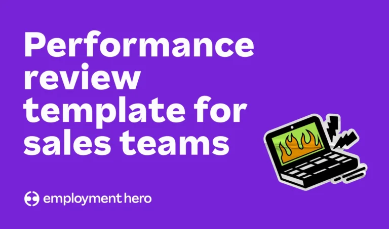Performance review template for sales teams: A guide for Canadian employers