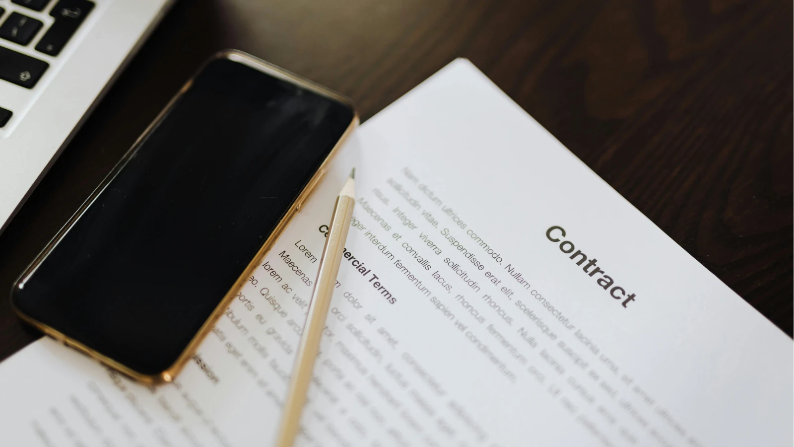 Beyond the contract: The four-pillar test