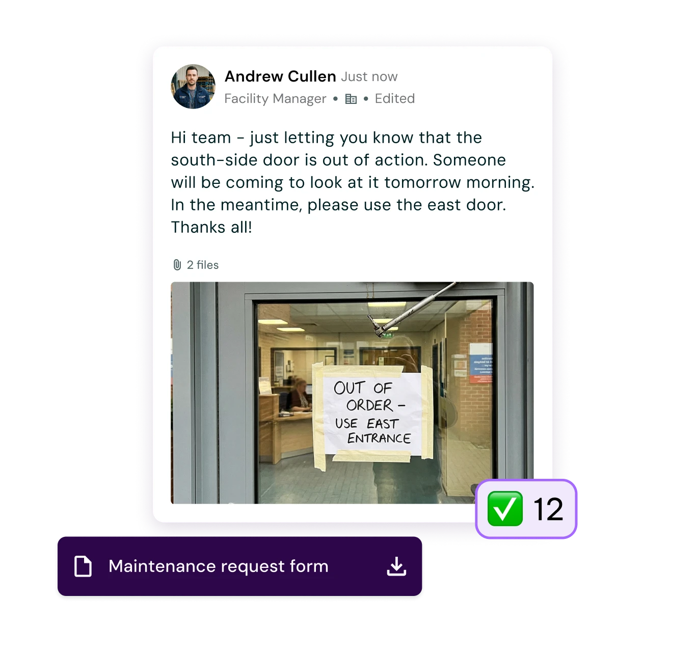 File sharing feature