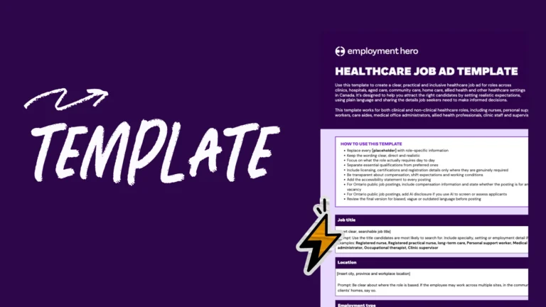 How to write healthcare job ads in Canada that attract the right candidates