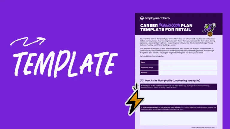 The retail career progression template that stops your best people from checking out