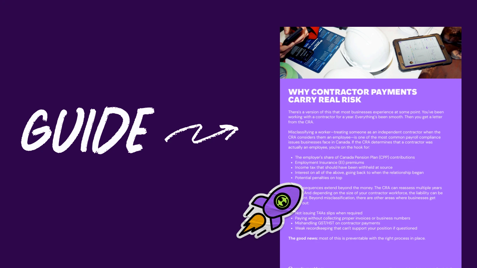 How to pay an independent contractor in Canada (Without triggering a CRA audit)
