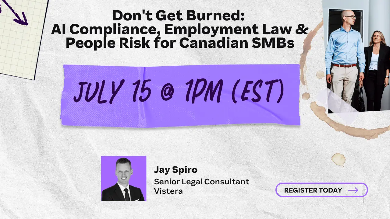 Don’t Get Burned: An SMB Guide to AI Compliance, Employment Law & People Risk