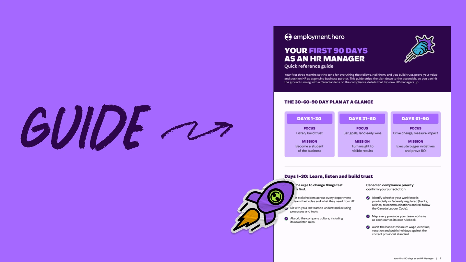 Your first 90 days as an HR manager: A complete 30–60–90 day plan
