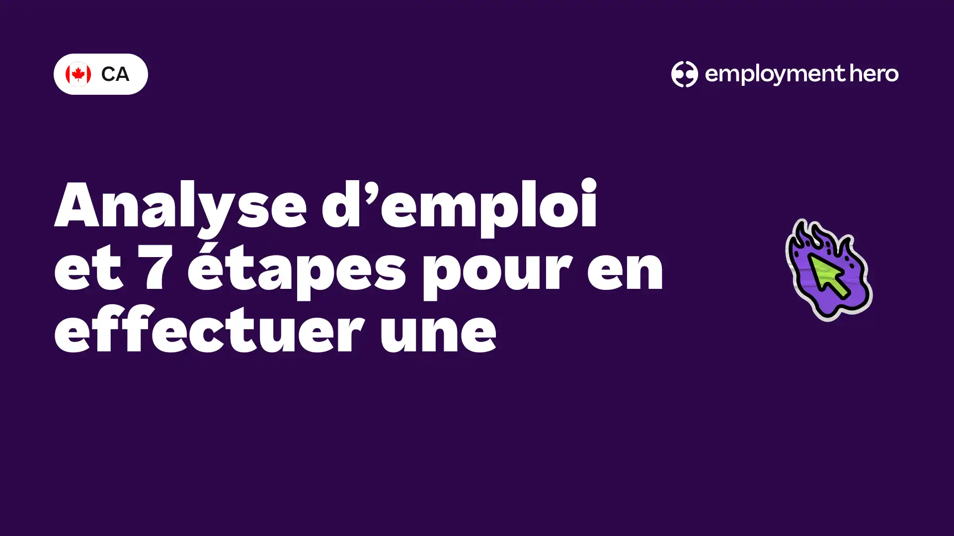Analyse d’emploi et 7 étapes pour en effectuer une