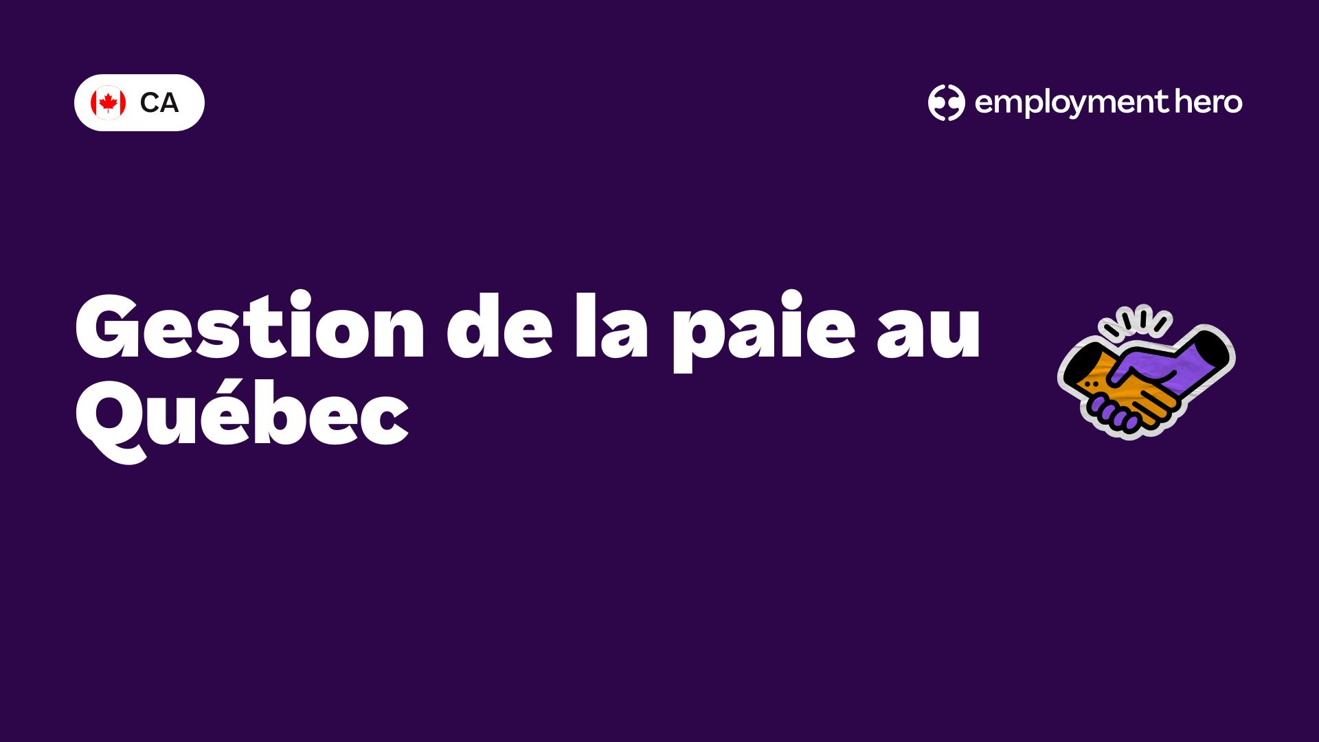 Gestion de la paie au Québec