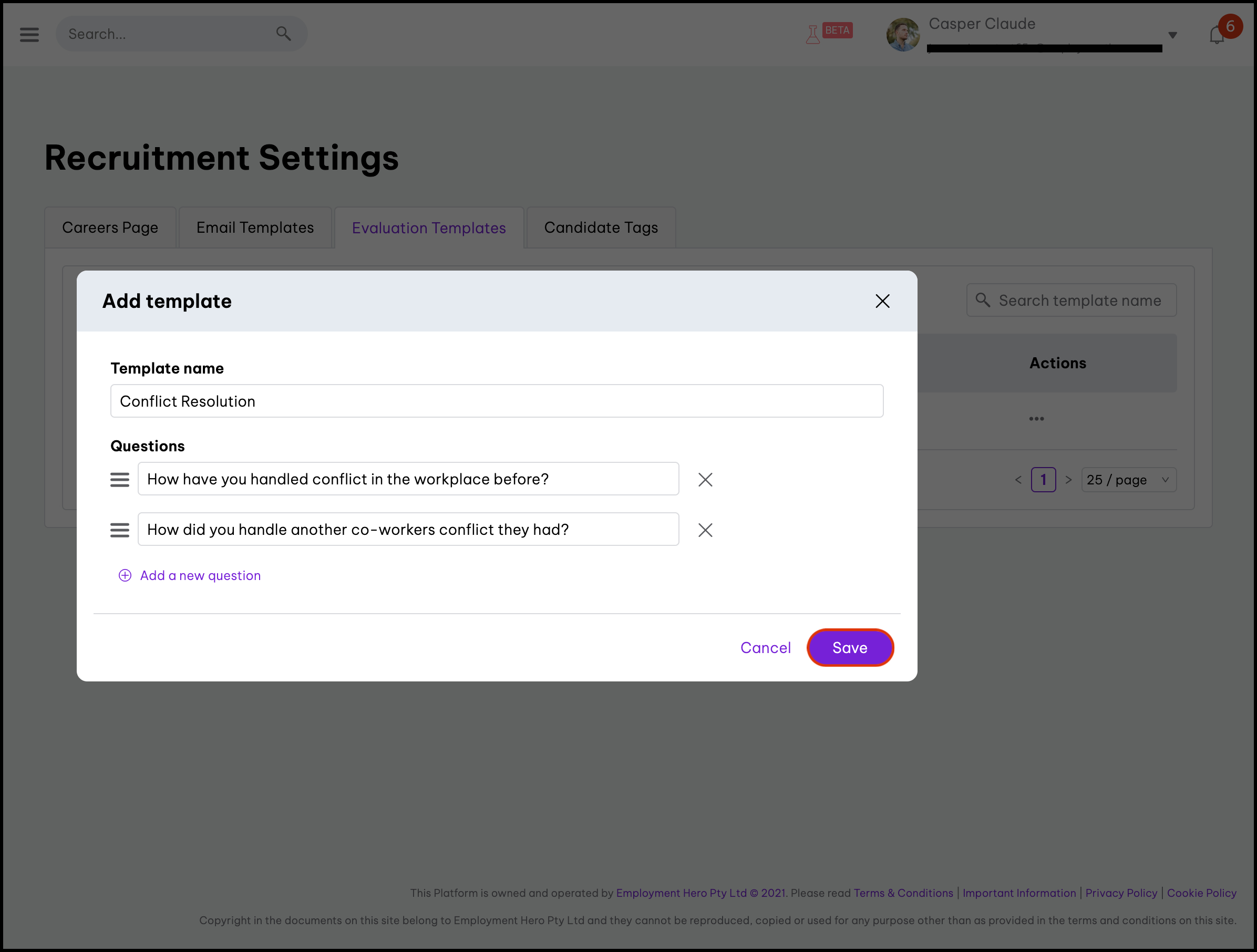 Stay on top of everything with Interview Evaluation Templates 