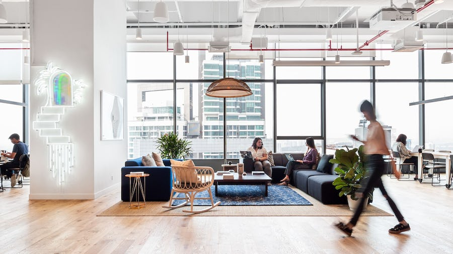 Wework coworking space