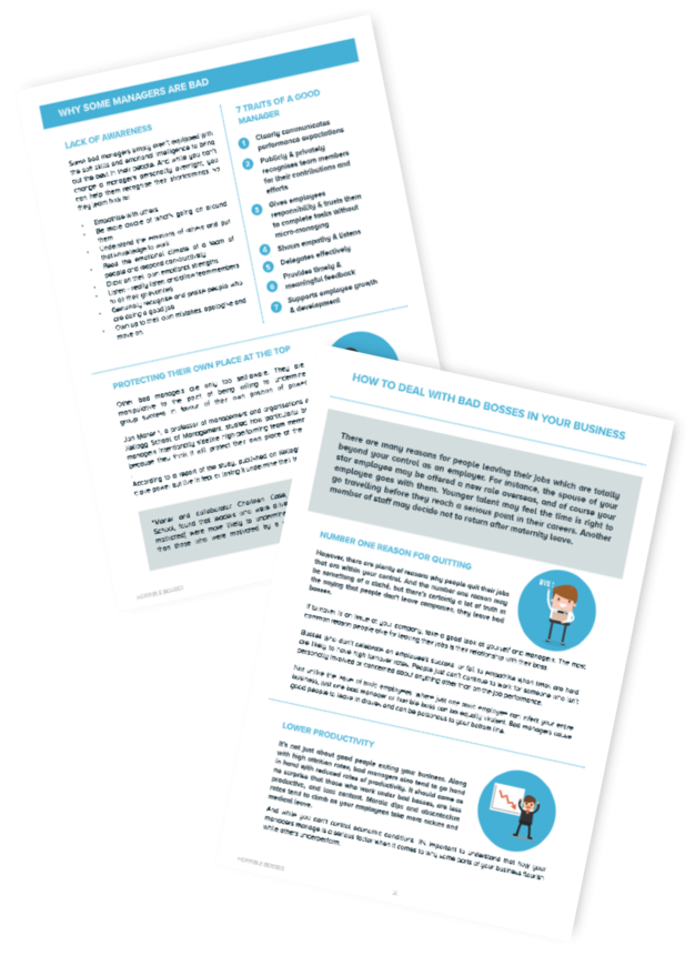 How to deal with bad managers in your team [Free eBook]
