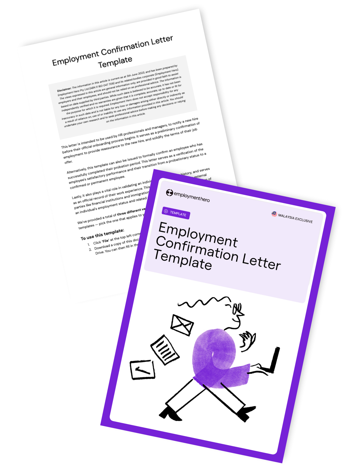 Employment Confirmation Letter Template