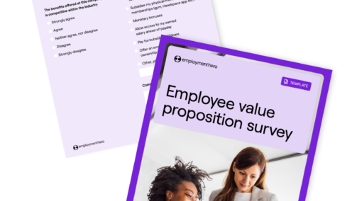 Employee value proposition survey: Questions and template