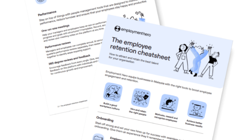 [Cheatsheet] How Employment Hero can help you with employee retention
