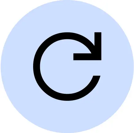 circle arrow icon