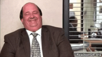 The office brian baumgartner laughing
