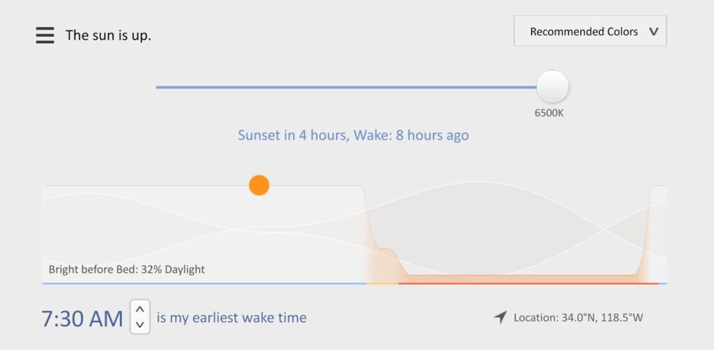 Employee productivity tool - F.lux