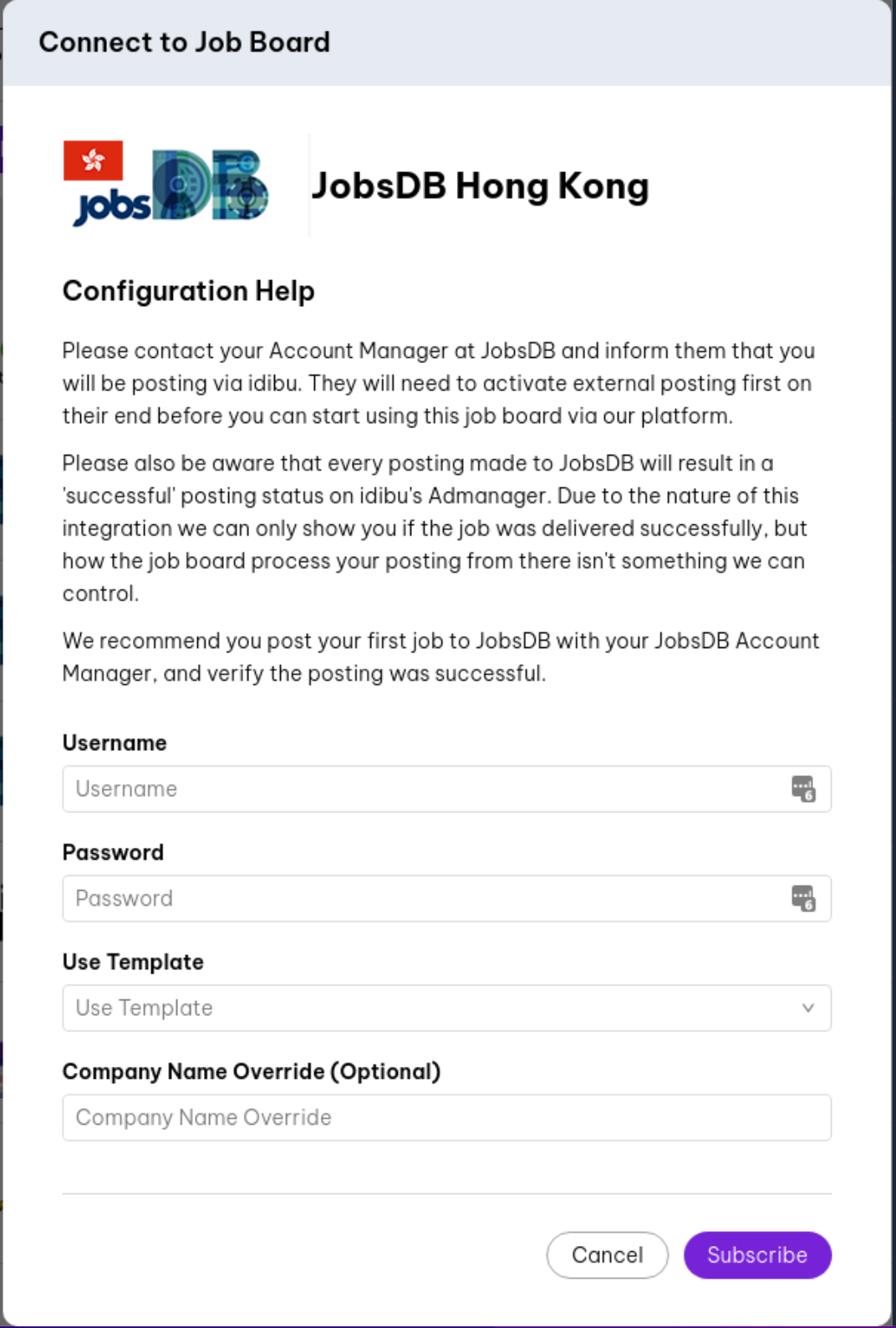 Connect to JobsDB - product update